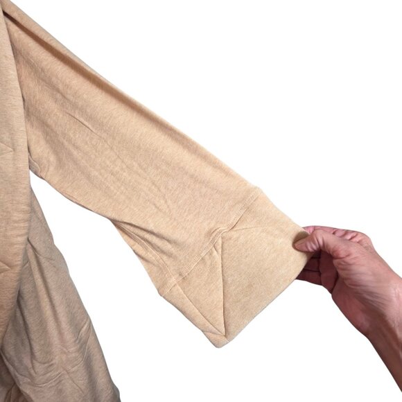 Attitudes by Renee Cardigan Womens Medium Large French Terry Belted Wrap - Picture 4 of 16